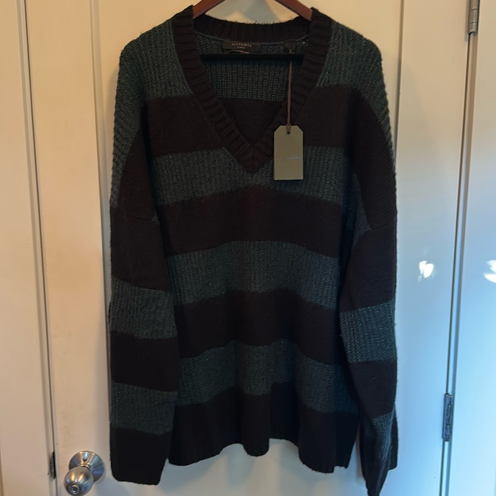 NWT ALL SAINTS OVERSIZED SWEATER - SIZE L